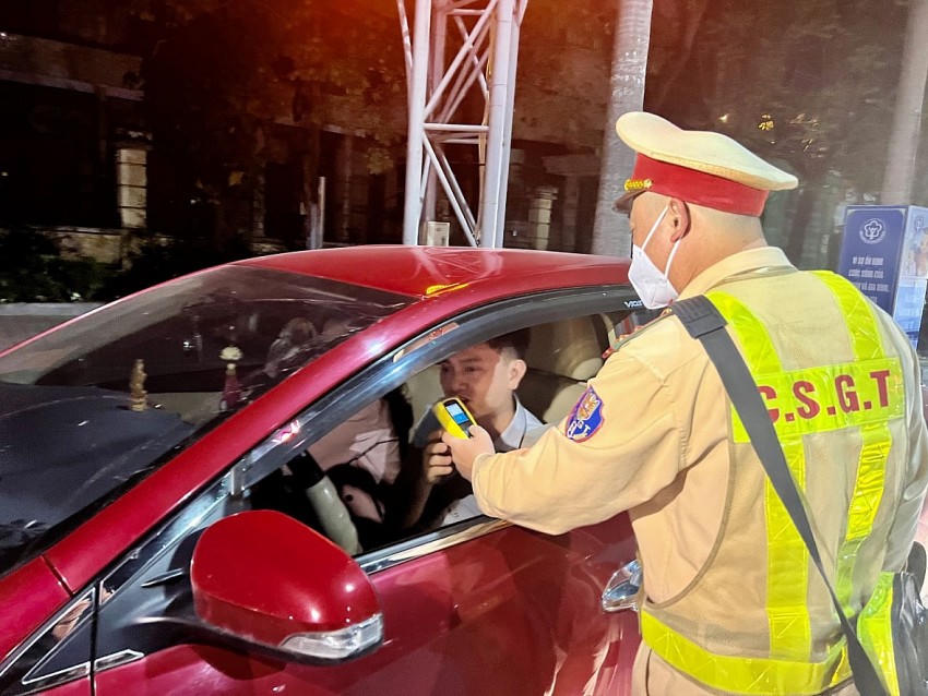 6 tháng đầu năm, hơn 500 nghìn trường hợp vi phạm nồng độ cồn bị xử lý. (Hình minh họa)