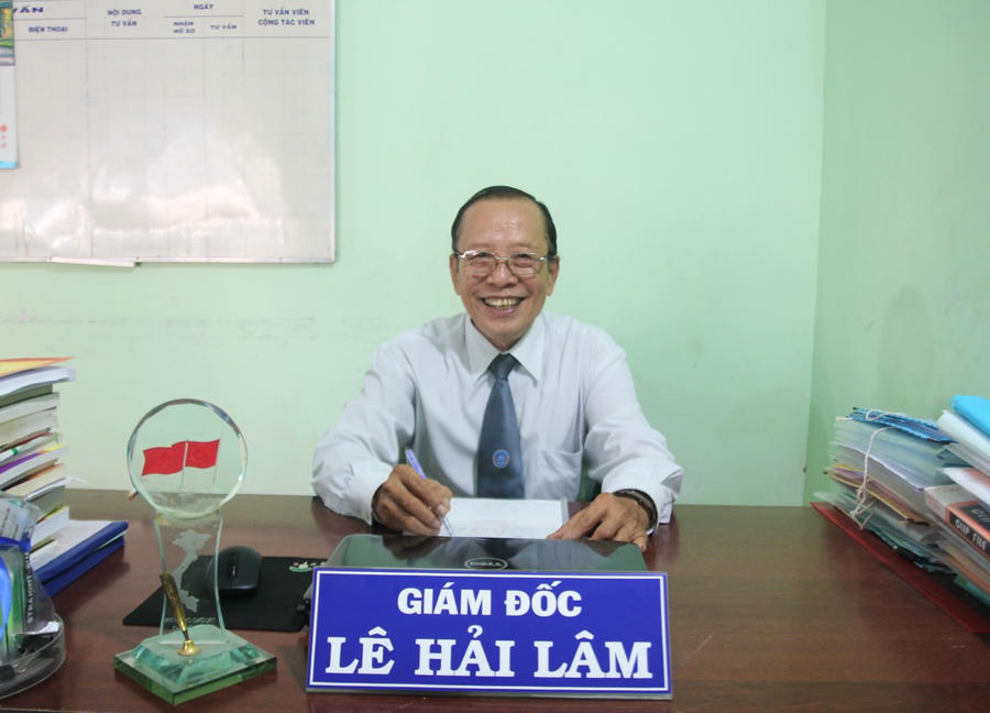 Luật sư Lê Hải Lâm - Giám đốc Trung tâm tư vấn pháp luật Hội Luật gia tỉnh Bạc Liêu.