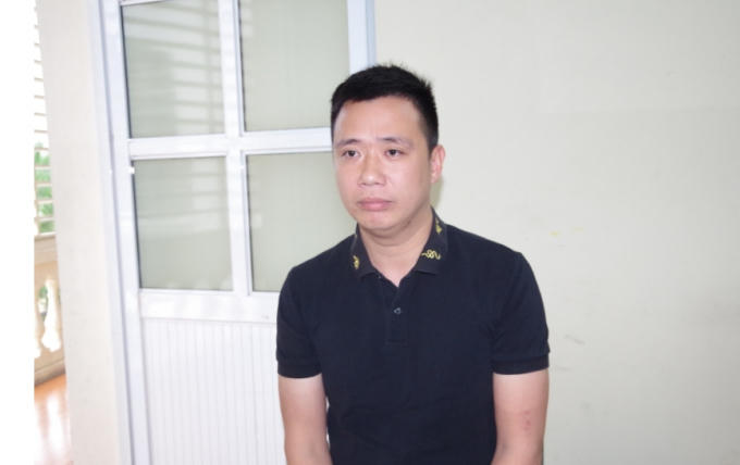 Đối tượng Trần Xuân Kiên.