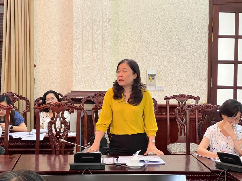 Phó Giám đốc Sở Tư pháp TP Hà Nội Phạm Thị Thanh Hương.