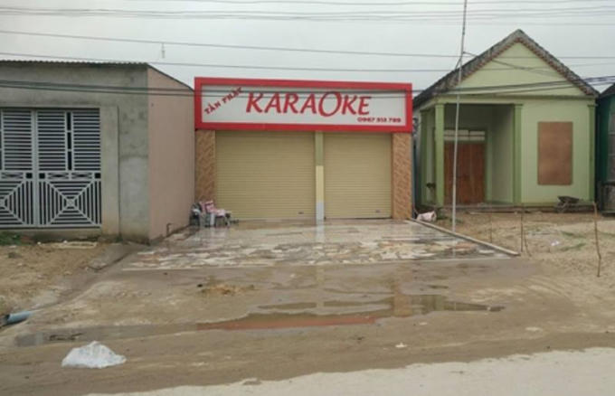 Quán karaoke nơi xảy ra vụ việc. (Ảnh: phunuonline.com.vn)