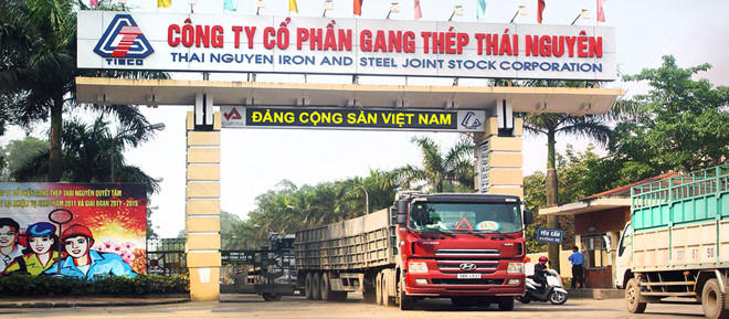 Công ty cổ phần gang thép Thái Nguyên đang đối mặt với hàng loạt khó khăn do dự án mở rộng sản xuất giai đoạn 2.