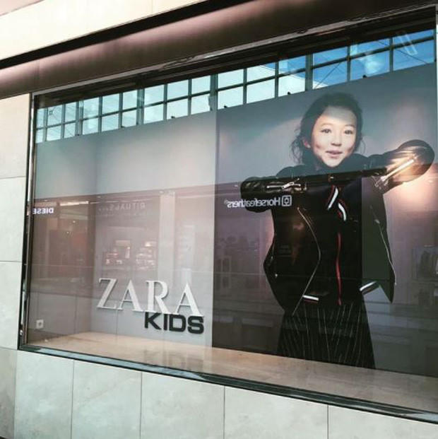 Ella là người mẫu nhí "ruột" của Zara.