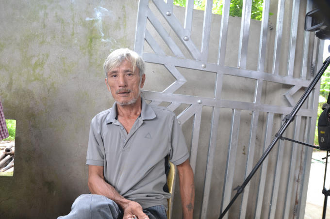 Ông Dũng cho rằng, người dân đã nhiều lần kiến nghị vụ việc này lền xã, lên huyện nhưng vẫn chưa được giải quyết. (ảnh: Phàn Giào Họ)