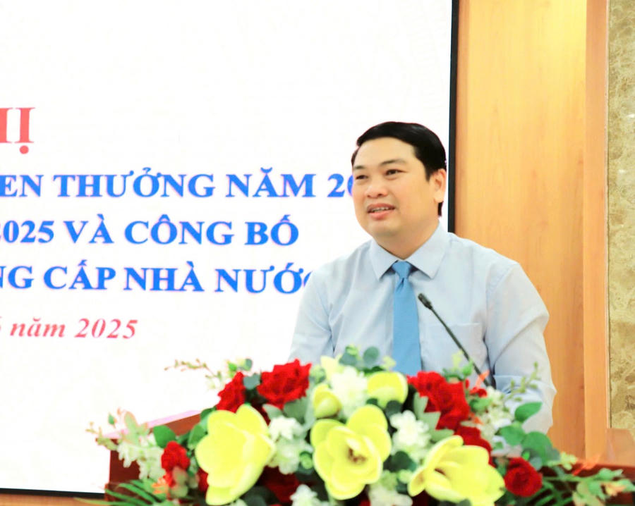 Phó Chủ tịch UBND tỉnh Kiên Giang Lê Trung Hồ phát biểu chỉ đạo