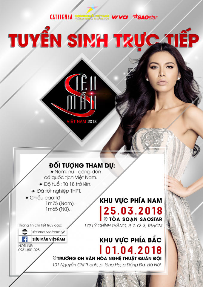 Lan Khuê, Minh Tú đồng hành tìm kiếm “Siêu mẫu việt Nam 2018”