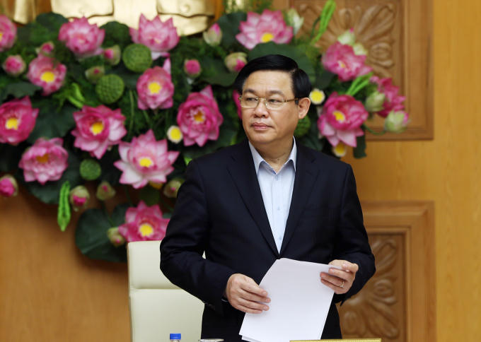 Phó Thủ tướng Vương Đình Huệ đề nghị Bộ Kế hoạch và Đầu tư tập trung xây dựng Đề án có chất lượng, định hướng giải pháp rõ ràng cho lâu dài - Ảnh: VGP/Thành Chung