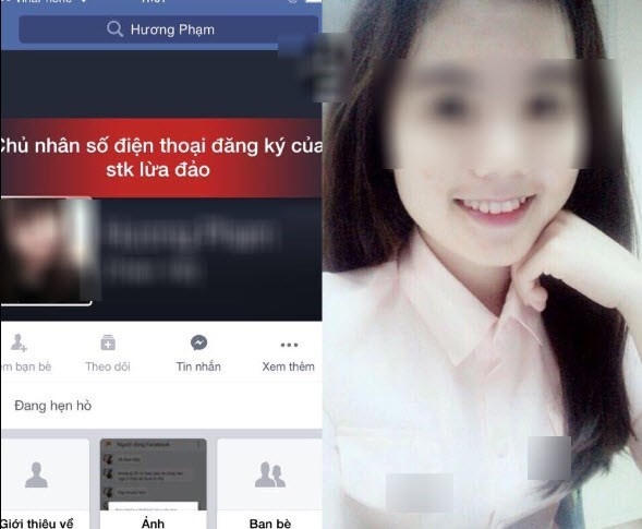 Kẻ lừa đảo tên thật là P.T.T.H (quê ở An Hòa, Biên