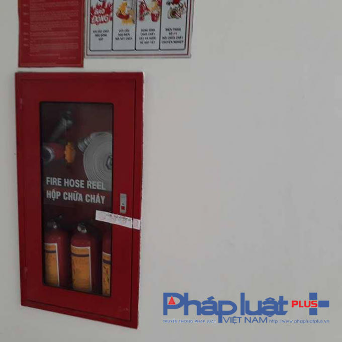 Chưa được nghiệm thu nhưng tem của công ty Thịnh Phát đã bị rách.