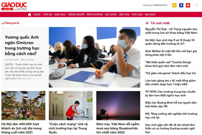 Tôn chỉ, mục đích của Giáo dục Thủ đô là: “Tuyên truyền đường lối, chủ trương của Đảng - chính sách, pháp luật của Nhà nước và nhiệm vụ của Bộ Giáo dục và Đào tạo trong lĩnh vực giáo dục – đào tạo. Phản ánh hoạt động chăm lo sự nghiệp giáo dục, phát huy khả năng xây dựng xã hội của ngành giáo dục và đào tạo TP Hà Nội”.