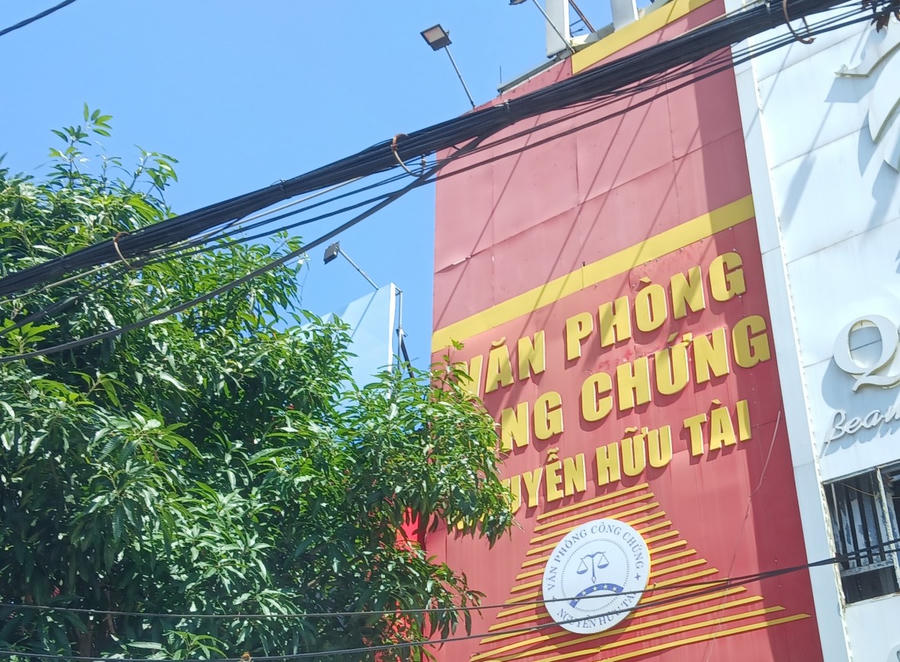 Văn phòng công chứng Nguyễn Hữu Tài.