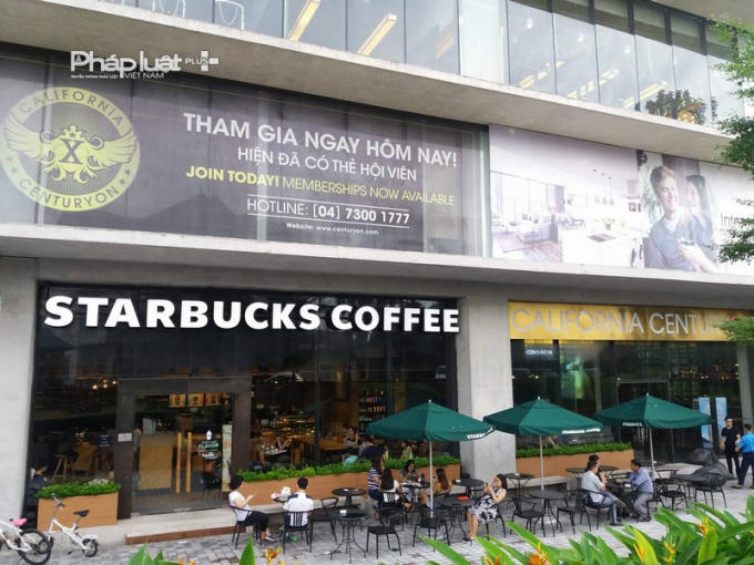 Tầng 1, cafe nổi tiếng mang thương hiệu Starbucks coffee đã có mặt tại tầng 1 dự án Somerset West Point tọa lạc tại số 2 đườngTây Hồ, quận Tây Hồ, Hà Nội.
