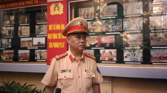 Trao đổi với báo chí, Đại tá Đào Vịnh Thắng - Trưởng Phòng CSGT Hà Nội cho biết: "100% cán bộ chiến sĩ  trực chốt, thực thi nhiệm vụ mới. Tất cả những trường hợp người điều khiển xe mô tô, xe gắn máy, xe đạp điện, xe máy điện vi phạm các quy định về đội mũ bảo hiểm sẽ bị xử lý nghiêm. Đặc biệt là các đối tượng thanh thiếu niên, học sinh, sinh viên, các đối tượng điều khiển phương tiện ngổ ngáo… Trong Nghị định 46 có 183 hành vi vi phạm được điều chỉnh với mức xử phạt tăng như chạy quá tốc độ, vi phạm nồng độ cồn…"