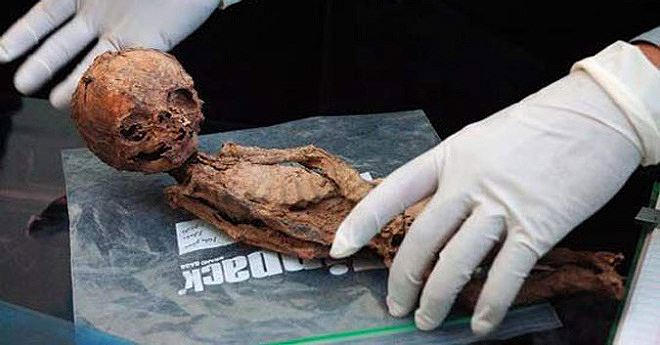 Phát hiện xác ướp gây tranh cãi vào năm 2005