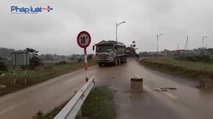 Các xe đều chở quá thành thùng.