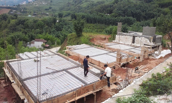 Dự án đang tiếp tục xây dựng các hạng mục theo đúng tiến độ đã được cấp phép