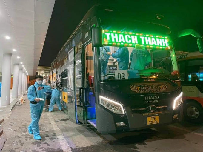 Các công dân được cách ly tập trung theo đúng quy định