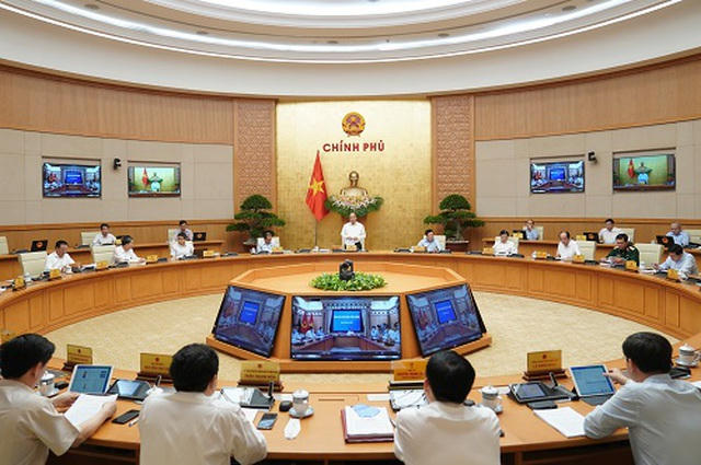Phiên họp thường kỳ Chính phủ sáng 4/9.