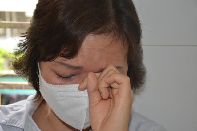 Nhưng khi nhắc tới con trai, người phụ nữ kiên cường này lại không cầm được lòng