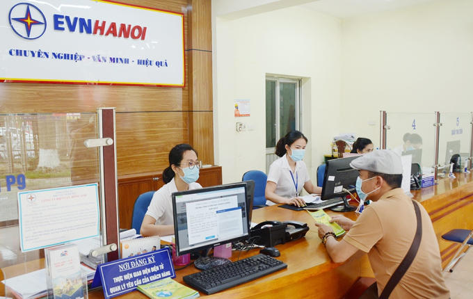 EVNHANOI công khai, minh bạch trong việc thực hiện giảm giá điện, giảm tiền điện cho khách hàng bị ảnh hưởng bởi Dịch COVID -19