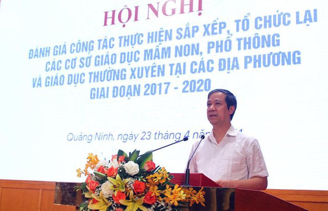 Bộ trưởng Bộ GD-ĐT Nguyễn Kim Sơn