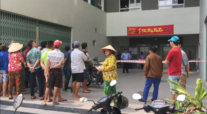 Khu vực phát hiện sự việc (Ảnh: Hà Bắc)