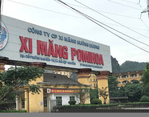 Công ty Cổ phần xi măng Hướng Dương. (Ảnh: baotainguyenmoitruong.vn).