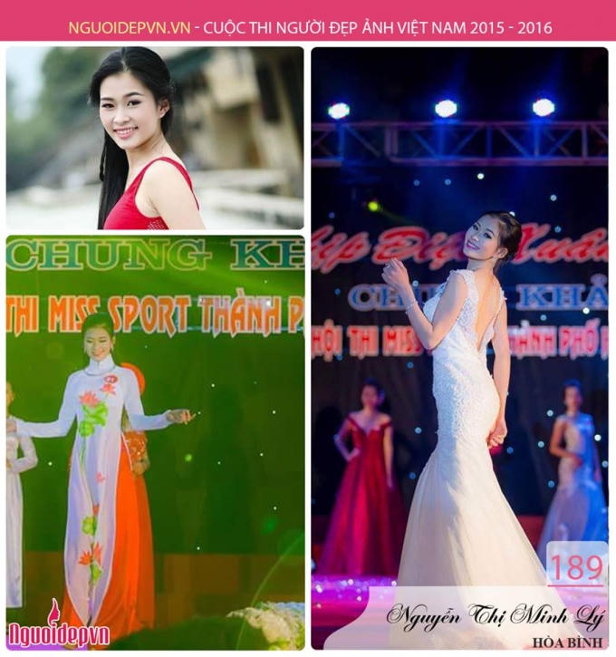 Thí sinh Nguyễn Thị Minh Lý, SBD 189, Hòa Bình