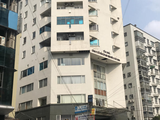 Trụ sở Công ty cổ phần lắp máy điện nước và xây dựng.