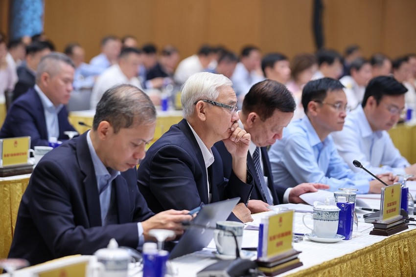 Đại diện các doanh nghiệp tại hội nghị. Ảnh: VGP