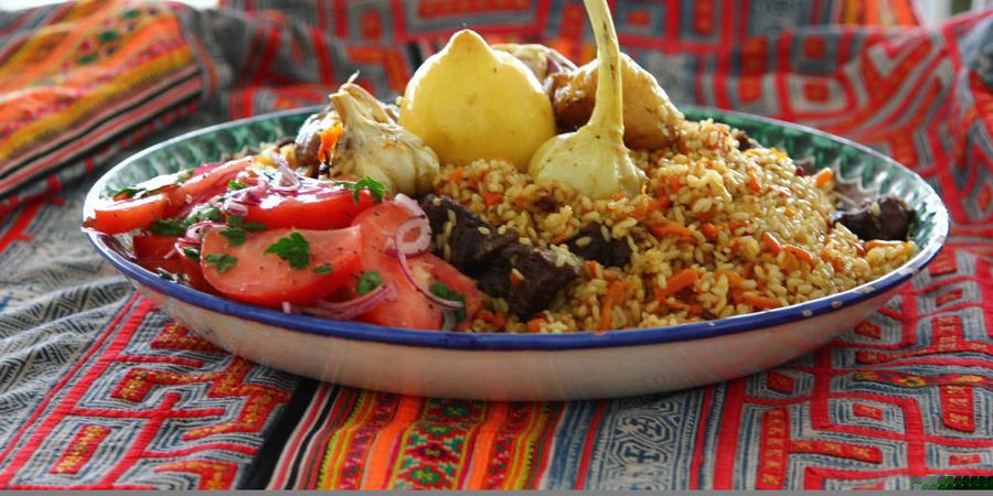 Món oshi palav. (Nguồn: Tajikistan Travel Guide)