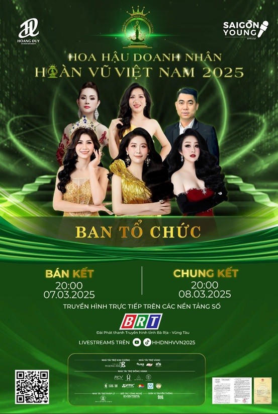 BTC cùng cuộc thi Hoa hậu Doanh nhân Hoàn vũ Việt Nam 2025