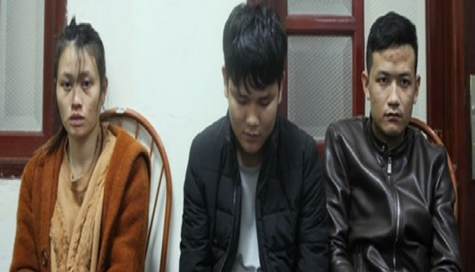 Các đối tượng trong vụ án.