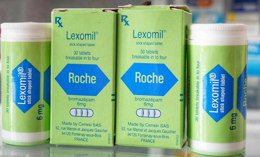 Chưa có thuốc nào có tên Lexomil ® 6mg được cấp số đăng ký lưu hành tại Việt Nam. (Ảnh minh hoạ)