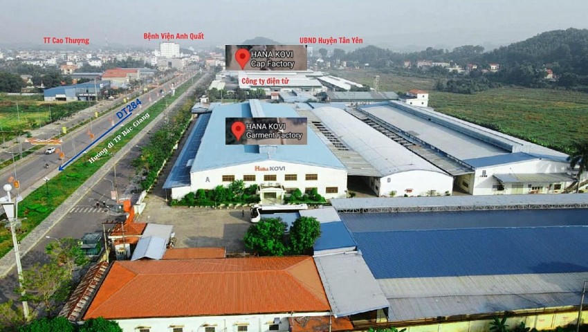 Công ty TNHH Hana Kovi Việt Nam.