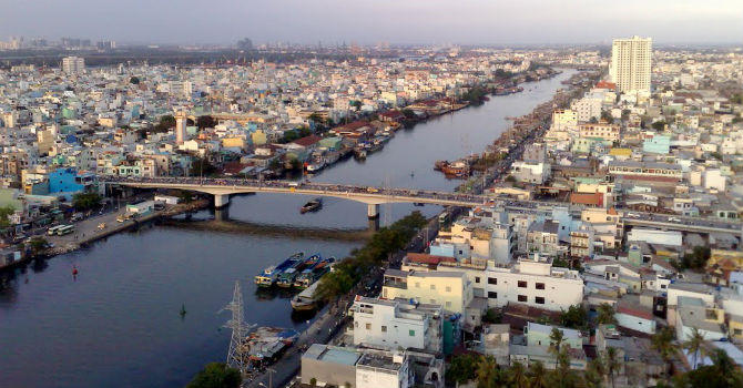 Dự án chỉnh trang tuyến kênh Đôi – Tẻ dài 13km đi qua địa bàn quận 4, 7 và 8 (TP.HCM) sẽ thực hiện theo hình thức PPP.