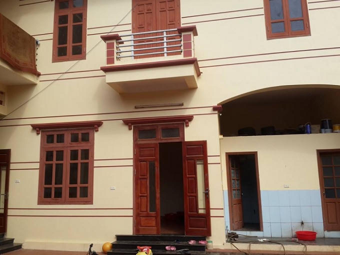 Ngôi nhà nơi xảy ra vụ án mạng nghiêm trọng.