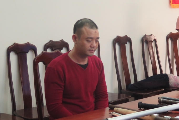 Đối tượng Phạm Minh Ngọc. (Ảnh Văn Hoàng).