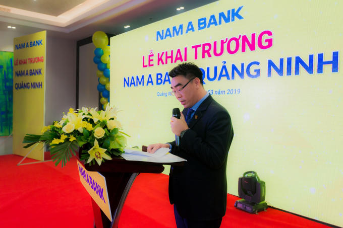 Ông Nguyễn Danh Thiết - Giám đốc Khu vực miền Bắc kiêm Trưởng ban phát triển mạng lưới cho biết Quảng Ninh là địa bàn “màu mỡ” để thương hiệu Nam A Bank phát triển mạnh mẽ.