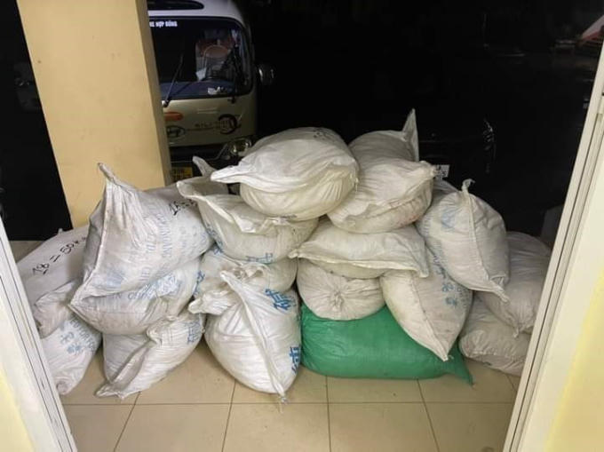 Tang vật bị lực lượng chức năng thu giữ.