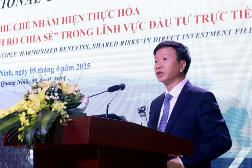 Phó Giám đốc Sở Tài chính Quảng Ninh Nguyễn Việt Hùng. (Ảnh: P.Giang)