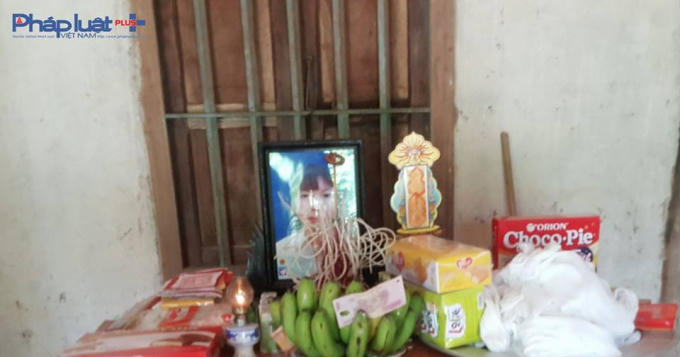Di ảnh chị Lý Thị Liên (Ảnh: Tiến Vũ)