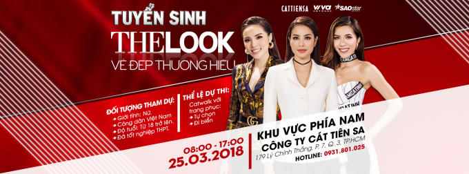 Lan Khu&ecirc; c&ugrave;ng Ngọc T&igrave;nh đồng h&agrave;nh tuyển sinh The Look &ndash; Vẻ Đẹp Thương Hiệu
