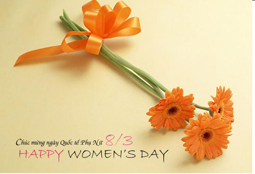 Ở Việt Nam, ng&agrave;y phụ nữ 8/3 l&agrave; ng&agrave;y m&agrave; đ&agrave;n &ocirc;ng thể hiện t&igrave;nh cảm với phụ nữ, người mẹ, người vợ của m&igrave;nh bằng c&aacute;ch tặng hoa, qu&agrave;, v&agrave; gửi những lời ch&uacute;c tốt đẹp đến họ. Ảnh minh họa.