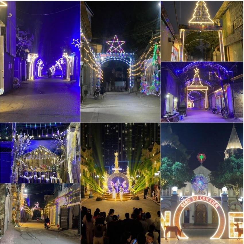 Hình ảnh ở Giáo xứ Cần Kiệm.