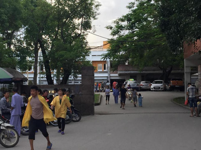 Bệnh viện Việt Nam-Uông Bí-Thụy Điển nơi xảy ra vụ việc.