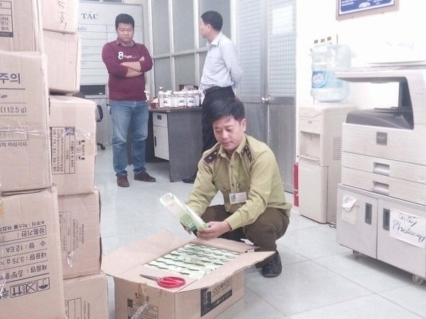 Lượng hàng khủng này nếu không được phát hiện thì sẽ được đến tay người tiêu dùng.