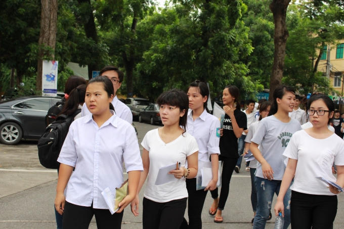 Hiện các nhóm trường GX mới tuyển được 50% chỉ tiêu. Ảnh minh họa