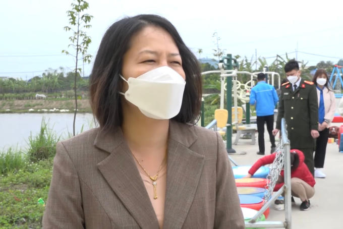 Chị Nguyễn Thị An – Chủ tịch Hội Liên hiệp Phụ nữ huyện Tiên Du, tỉnh Bắc Ninh.