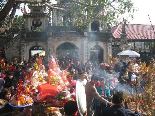 Đền Bắc Lệ Lạng Sơn là một trong những ngôi đền cầu tình duyên thiêng nhất Việt Nam. Ảnh: internet.